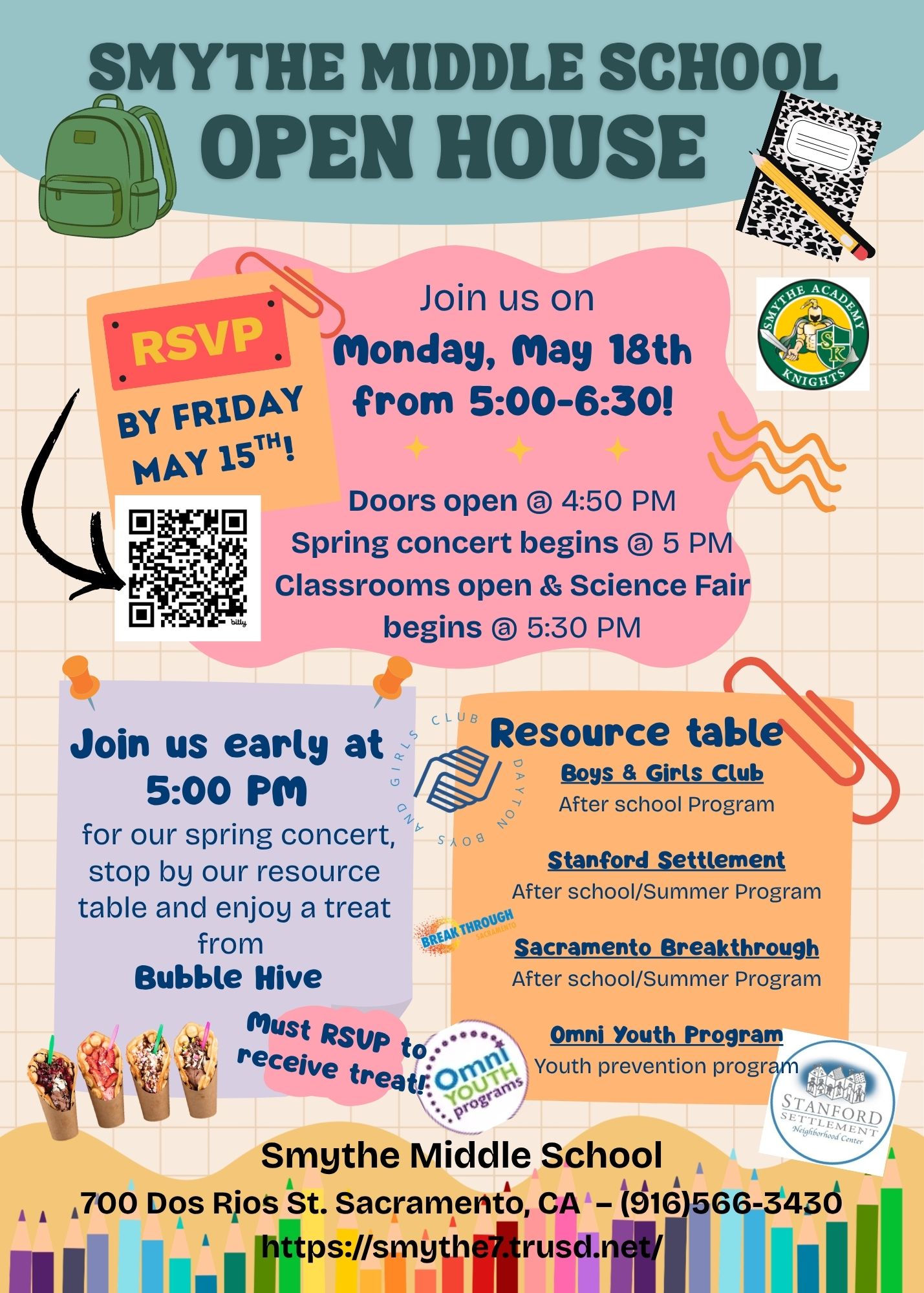 Open house flyer