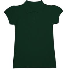 Ladies Collared Green Shirt