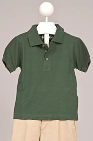 green shirt with khakis